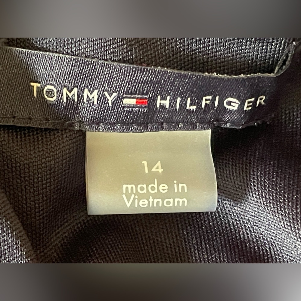 Tommy Hilfiger navy and white polka dot dress - Picture 4 of 6